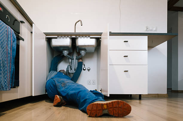 Professional Drain Cleaning technician working in Walnut Creek, CA